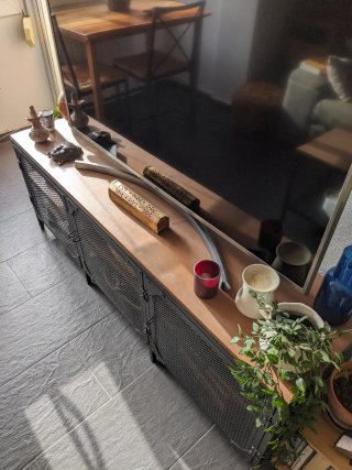 Mesa TV y Mesa Centro Ikea FJÄLLO