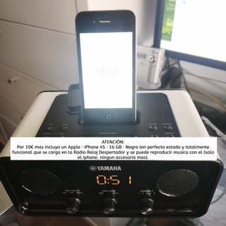 Yamaha TSX-70 Radio Reloj Despertador Reproductor