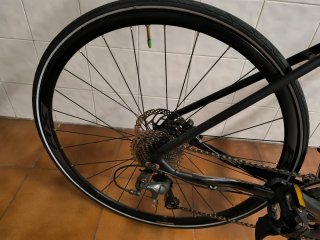 Bicicleta Orbea Carretera Shimano Negra