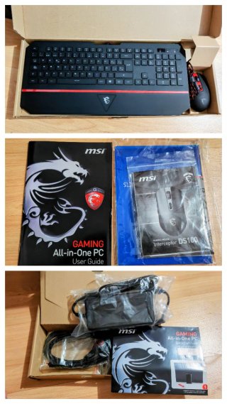 Ordenador PC MSI All-in-One i7 8GB SSD+HDD