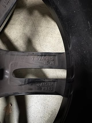 Llantas 18” BMW Originales Doble Medida