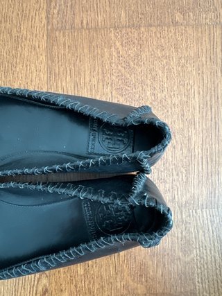 Bailarinas Tory Burch Piel Negra EU 38.5