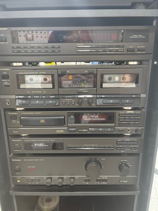 Equipo de música vintage Technics años 90