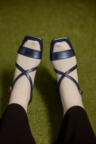 Sandali Catwalk blu elettrico n. 40