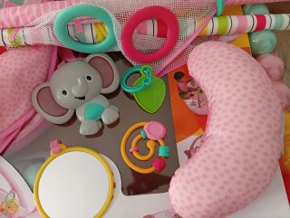 Gimnasio Bebé Bright Starts Rosa