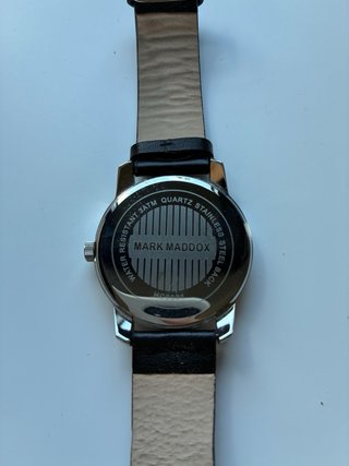 Reloj Mark Maddox Negro y Plateado