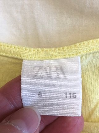 Camiseta niña ZARA T6 Arcoíris LOVE