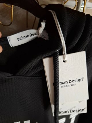 Felpa con cappuccio Belman Design REQUEST