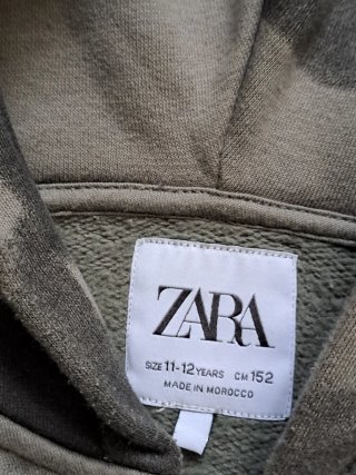 Sudadera con Capucha Marca Zara  Talla 11-12 años
