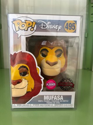 Funko Pop! Mufasa 495 Disney Flocked