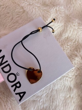 Pulsera Pandora Corazón Dorado