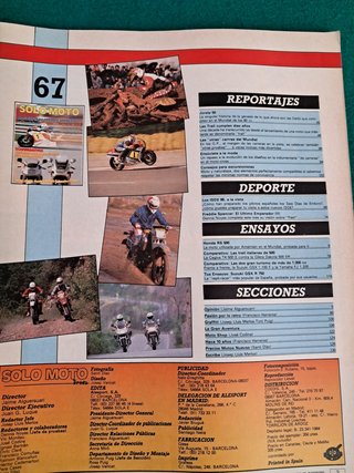 Revista Solomoto Septiembre 1988