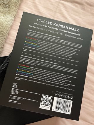 Mascarilla Unicskin LED Terapia Facial