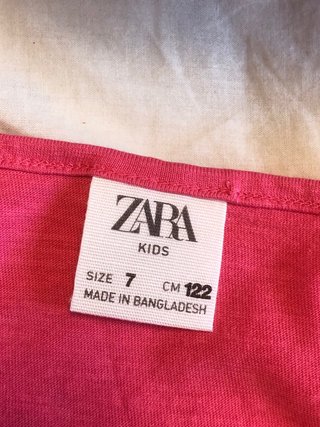 Camiseta niña Zara T7