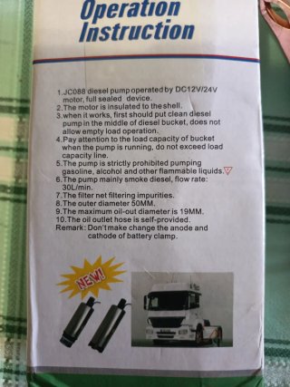 Bomba 12v