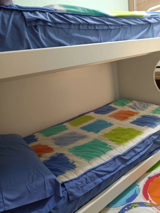 Literas de madera 3 camas