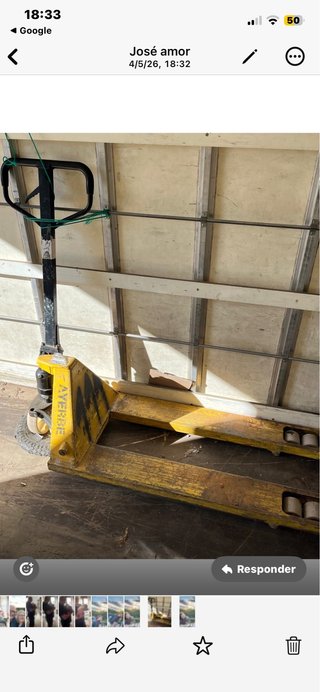 Traspaleta manual 2500kg