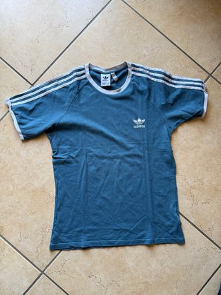 T-shirt Adidas Azzurra Taglia L