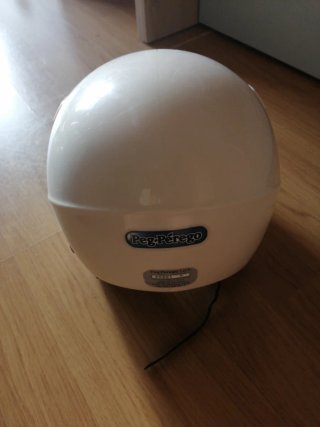 Moto Vespa Piaggio Juguete Blanca+casco