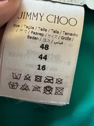 Costume Jimmy Choo Tg 48 Mai Usato