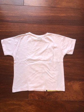 Camiseta niña ZARA T6 Pluto lentejuelas