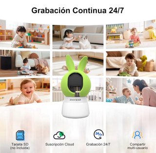 CÁMARA VIGILANCIA WIFI CIKIKWXO