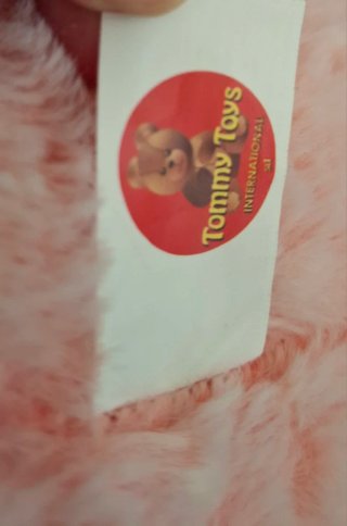 Peluche Unicorno Rosa Gigante Ali Argento