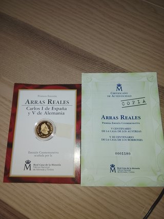 Réplica Arras Reales Carlos I de España
