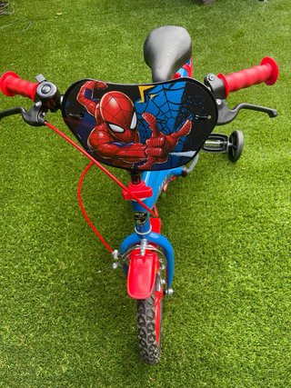 Bicicleta Infantil Spiderman 16 pulgadas Azul/Roja