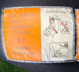 Silla coche Isofix Grupos II y III