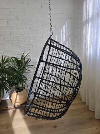 Sillón Colgante Negro