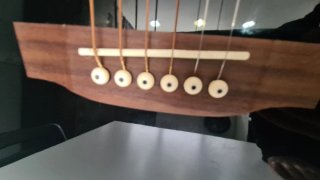 Guitarra Acústica Harley Benton Negra