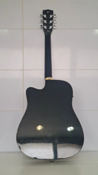 Guitarra Acústica Harley Benton Negra