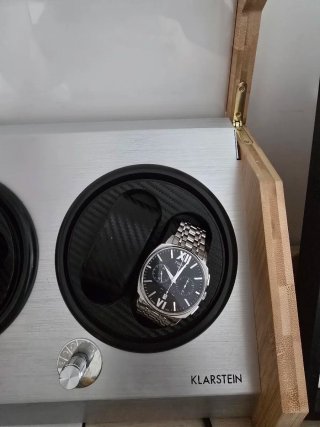Tissot 1853 Reloj Negro y Plateado