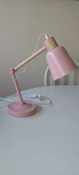 Lámpara Escritorio Juvenil Rosa
