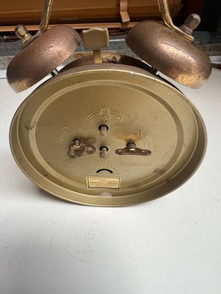 Sveglia vintage Jerger doppia campana