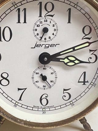 Sveglia vintage Jerger doppia campana