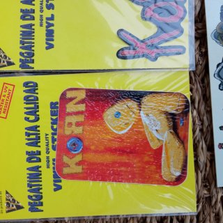 Pegatinas Korn Vinilo Alta Calidad