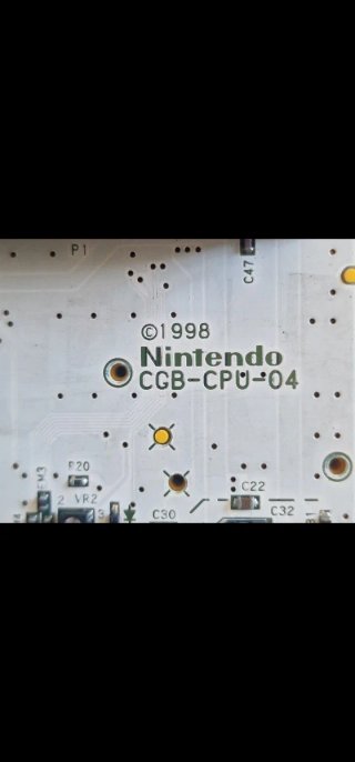 Nintendo Game Boy Color Amarillo Original CGB-001
