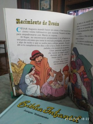 BIBLIA INFANTIL. ANTIGUO Y NUEVO TESTAMENTO.