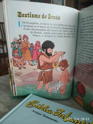 BIBLIA INFANTIL. ANTIGUO Y NUEVO TESTAMENTO.