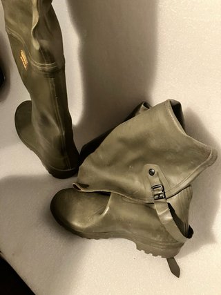 Botas de agua altas verdes talla 47