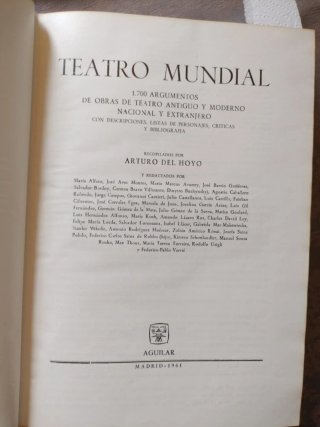 Teatro mundial