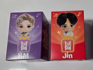 Muñecos Tiny Tan BTS McDonald's