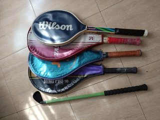 Lote Raquetas Tenis y Golf