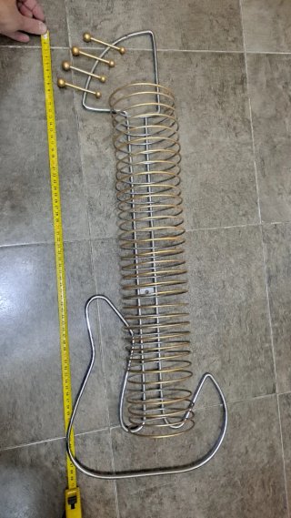 Soporte Decorativo CDs Guitarra Metal
