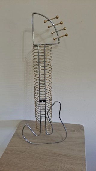 Soporte Decorativo CDs Guitarra Metal
