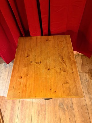 Mesa de bar/restaurante madera y hierro
