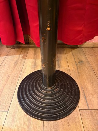 Mesa de bar/restaurante madera y hierro