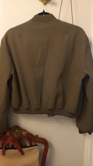 Cazadora bomber verde oliva Talla S
